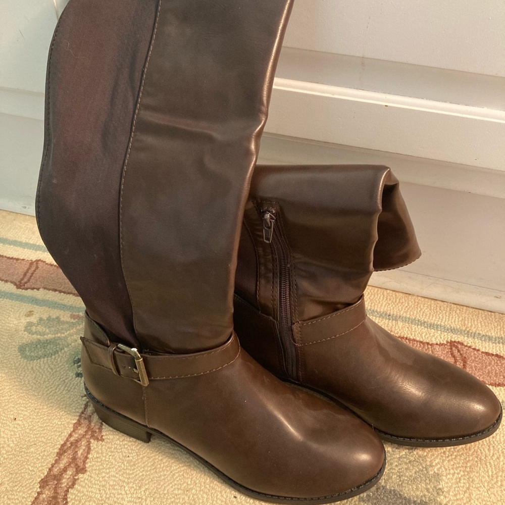 Rampage Brown Boots New Never Worn (no box)